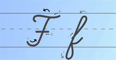 How to Do a Capital F in Cursive and Tips to Embrace Your Unique Style